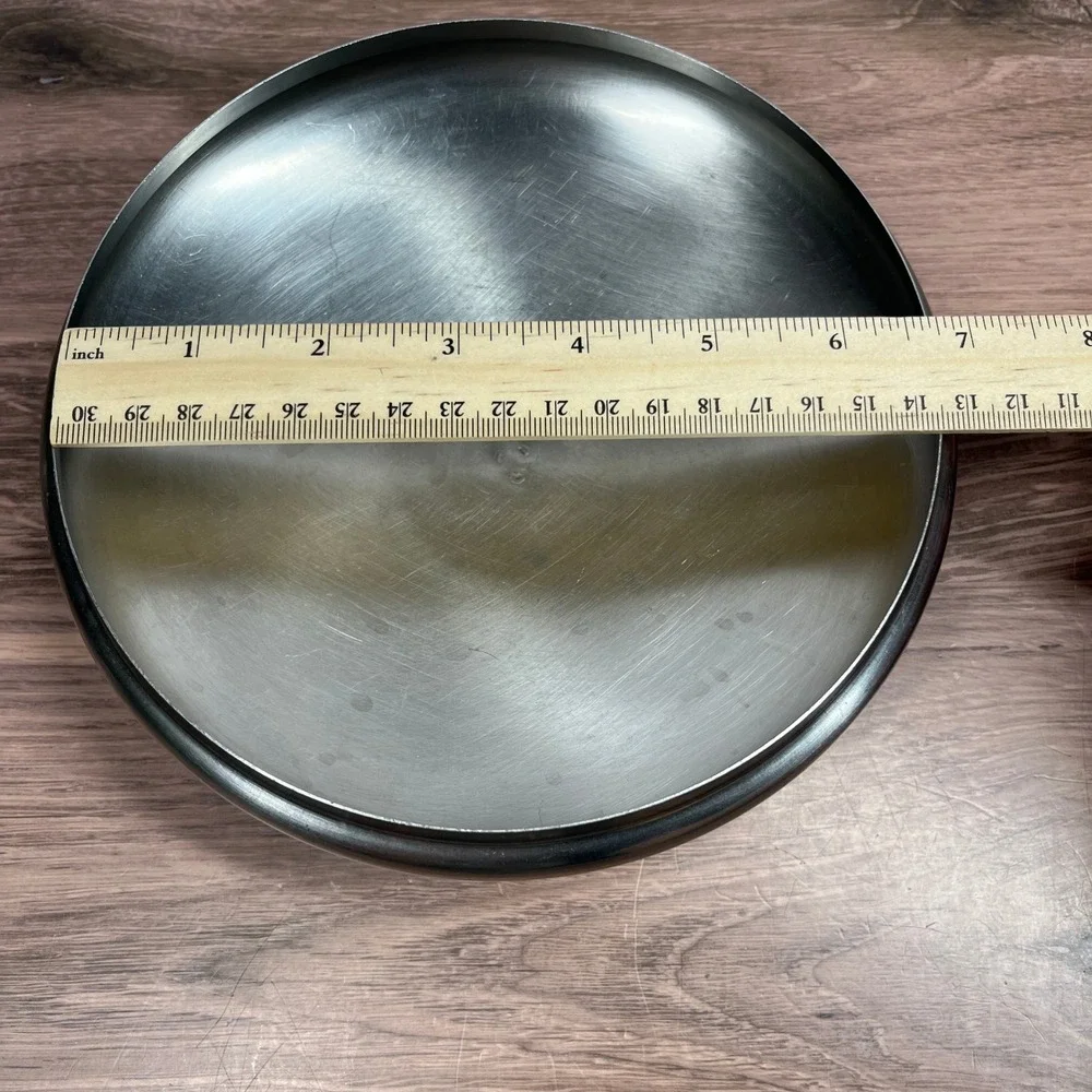 Revere Ware Replacement Lids Set of 3 Silver Stainless Steel 5.5in 7.5in 6.5in